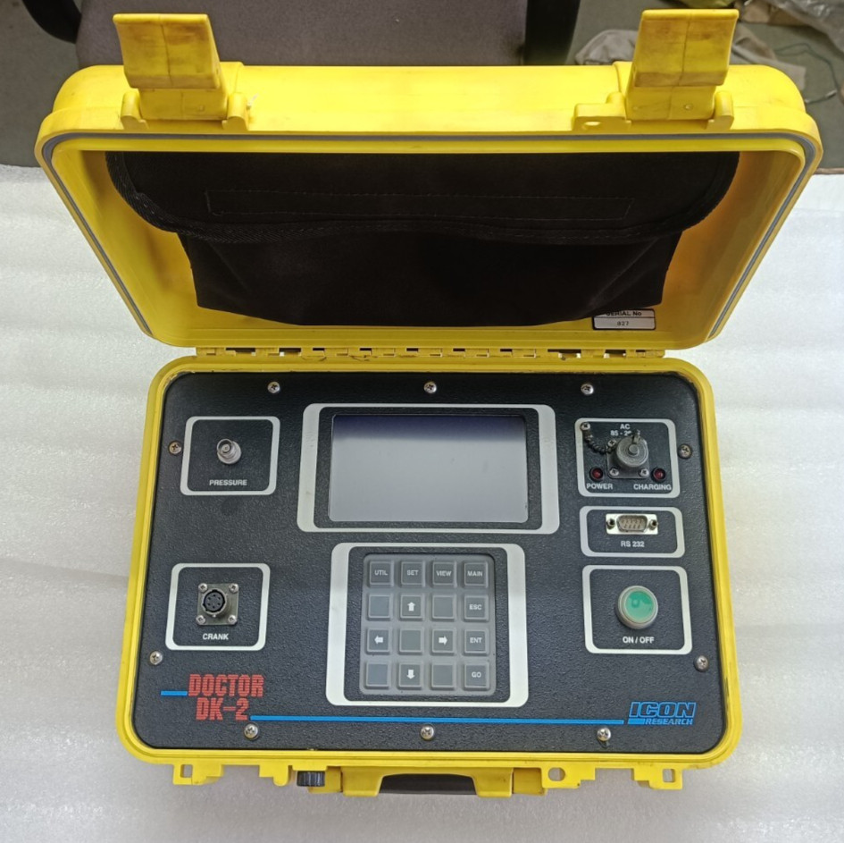 ICON RESEARCH DOCTOR DK-2 PORTABLE CYLINDER PRESSURE ANALYZER