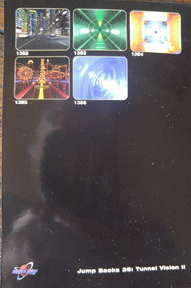 Digital Juice Jump Backs Software DVD JB35 Tunnel Vision II Disc 1