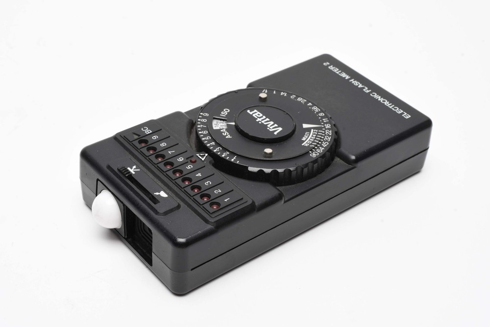 Vivitar Flashmeter II LED Flash meter, w/case, tested, Great!