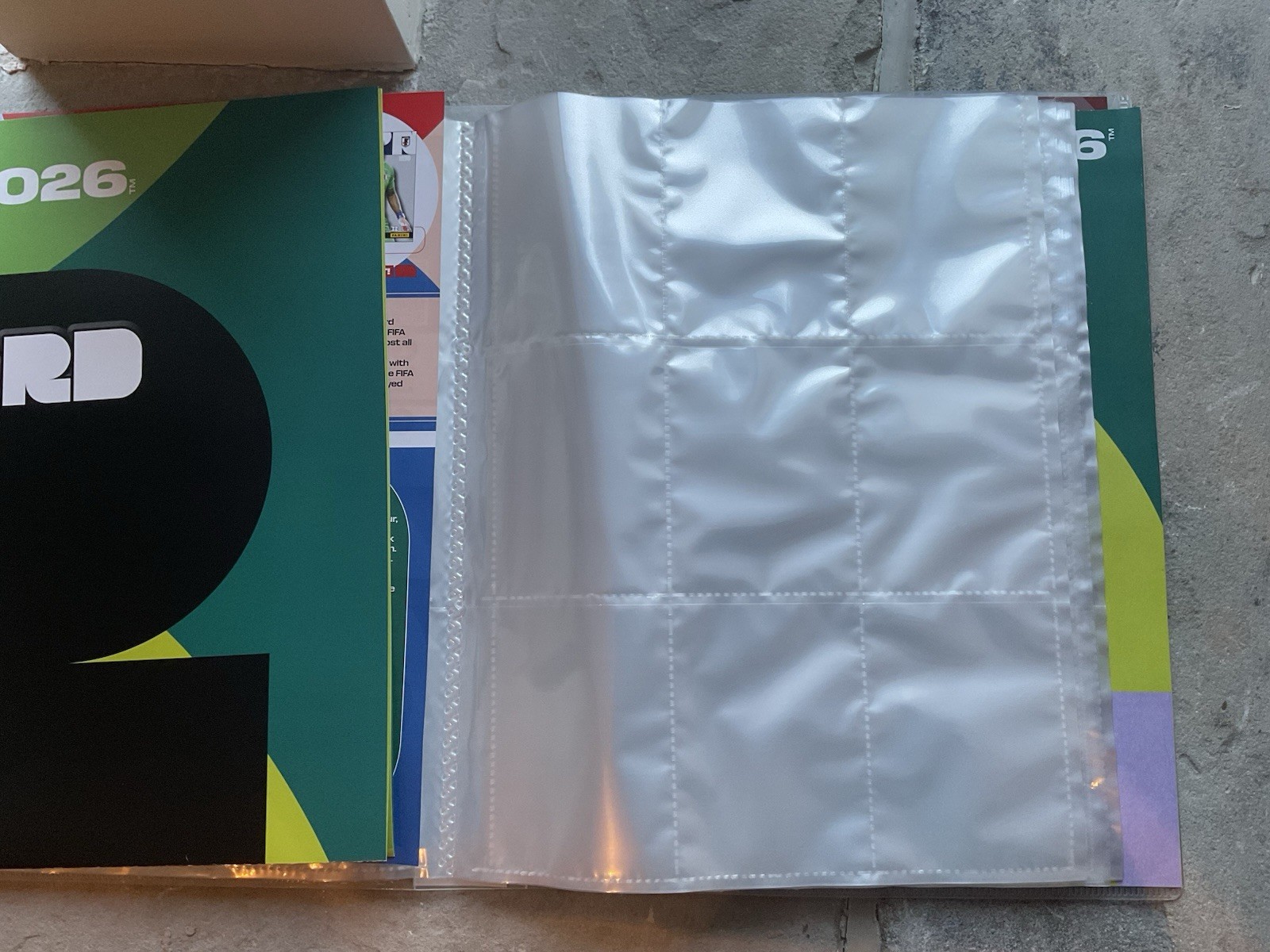 Panini World Cup 2026 Adrenalyn XL Binder ONLY Unsealed No Cards .