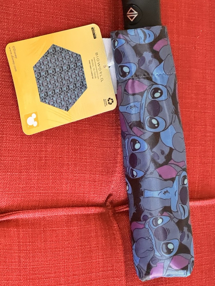 Disney Stitch Compact Umbrella Bioworld