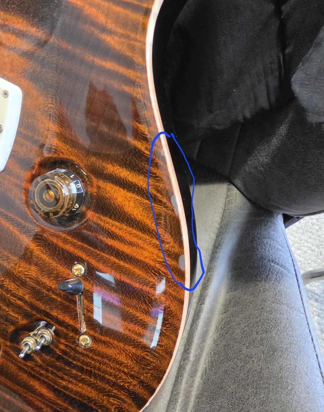 2018 PRS 408 "10 Top" Black Gold Burst