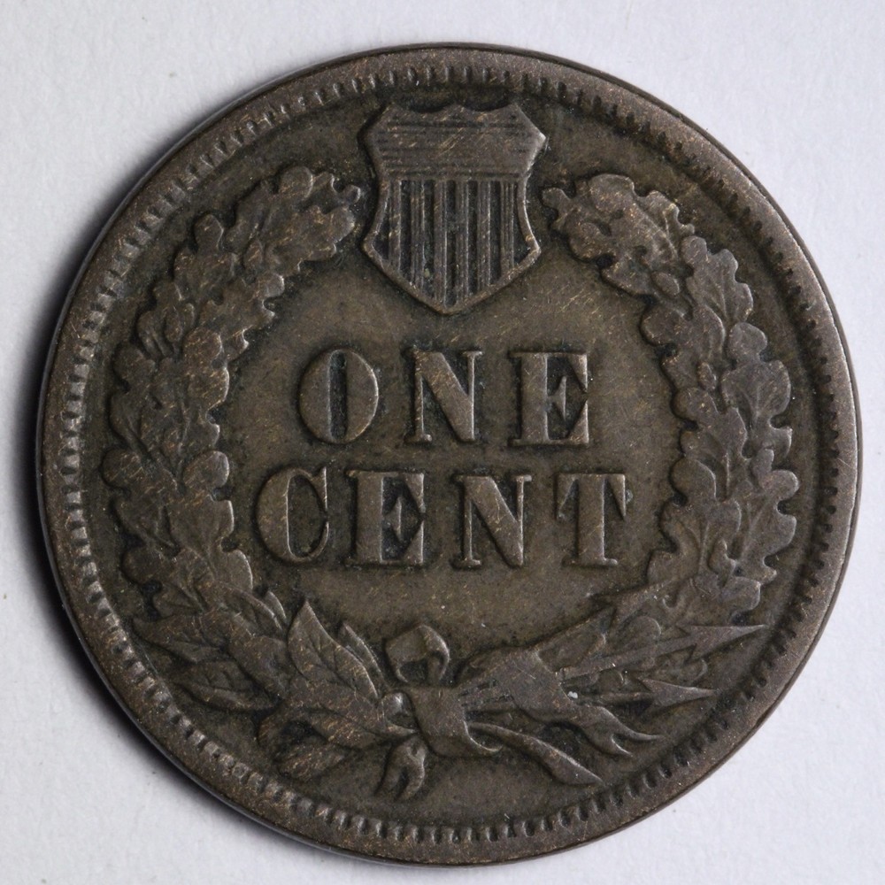 1879 Indian Head Cent Penny VF E114 URNH