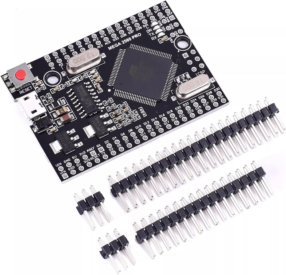 MEGA 2560 PRO Embed CH340G/ATMEGA2560-16AU Pro Mega Module with Male Pinheader