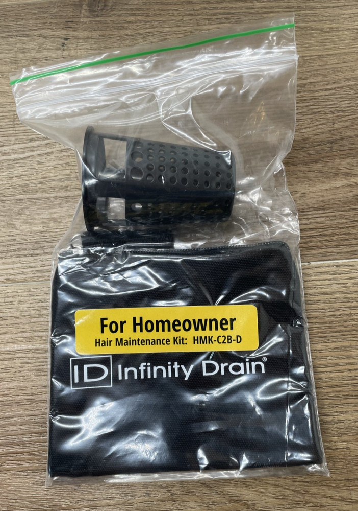 Infinity Drain ND 4-2A BK 4" x 4" Complete Kit Lines Pattern Decorative Plate