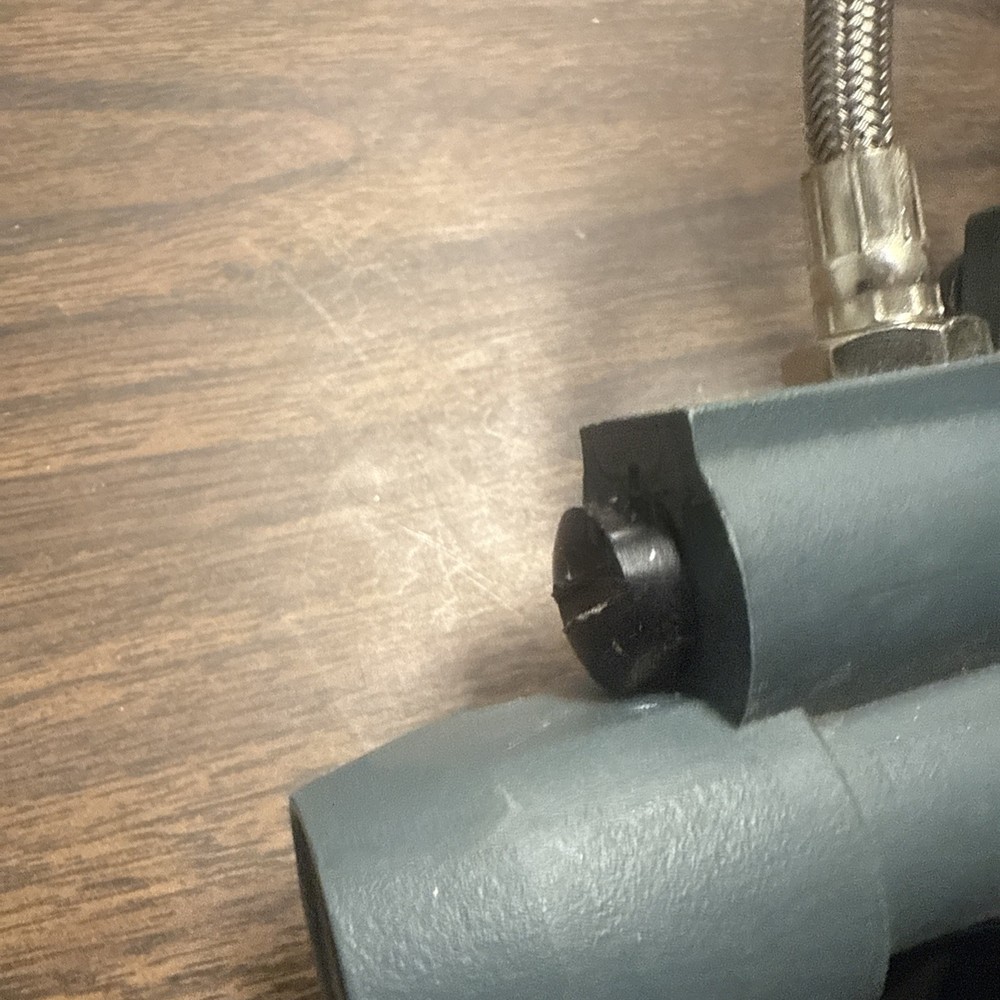 Vintage Brass Eagle Eradicator Mechanical Paintball Gun Untested