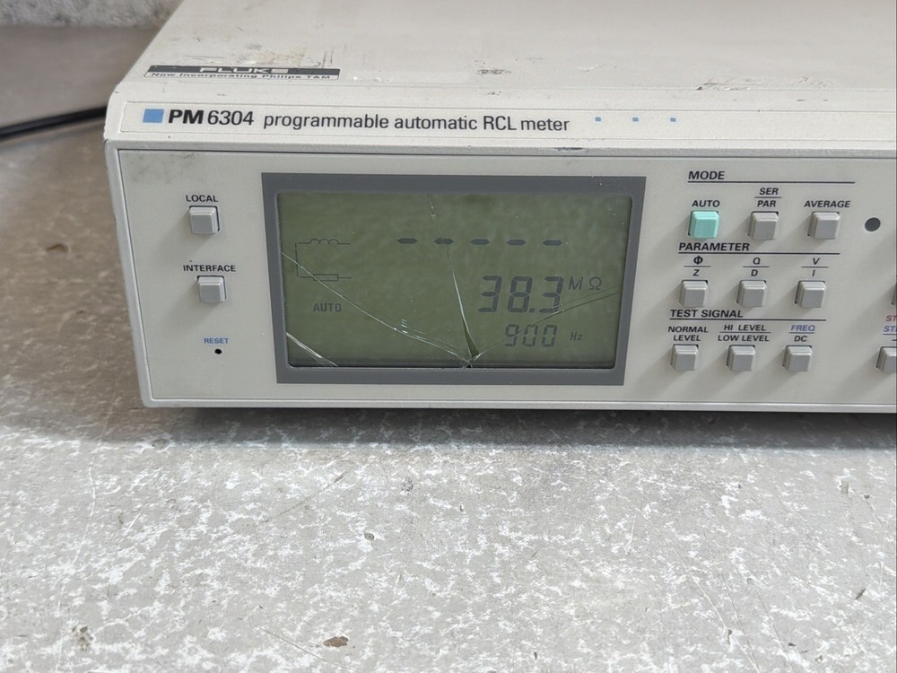 Philips Fluke PM6304 Programmable Automatic RCL Meter - Read Description