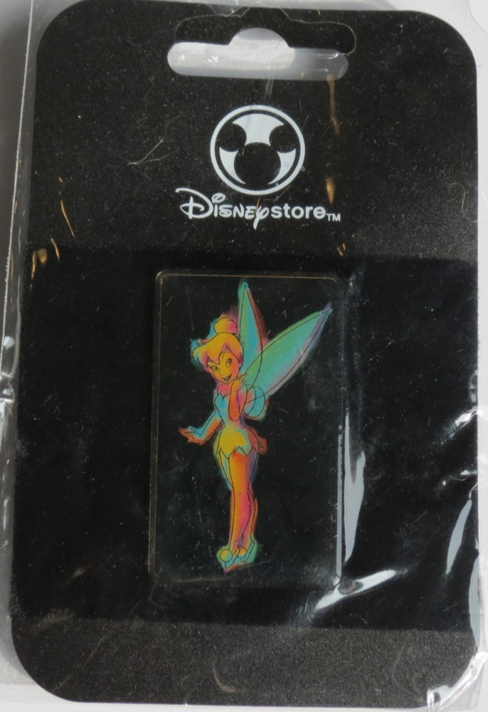 DISNEY STORE TINKER BELL 3D RECTANGLE PIN