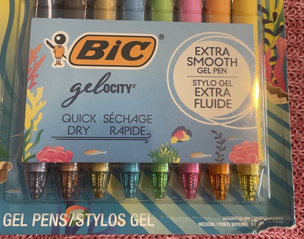 Bic Gelocity Extra Smooth Gel Pen 8 Pack