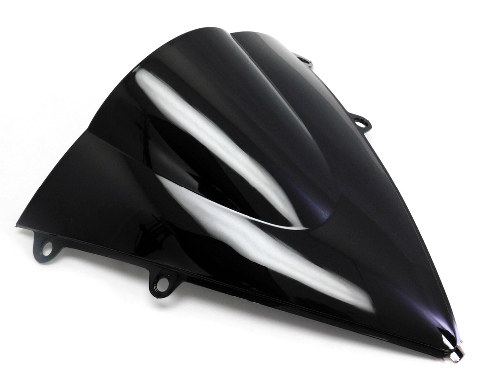 ABS Black Double Bubble Windscreen Windshield for 2012-2016 Honda CBR1000RR