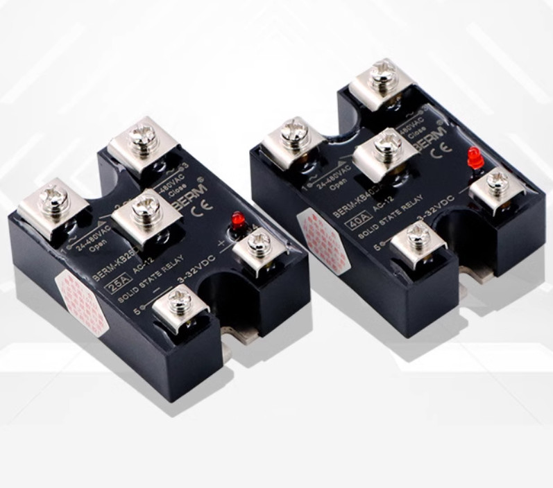 SSR BERM-KB25DA/KB40DA Single Phase Solid State Relay DC Control AC 1 NO 1 NC