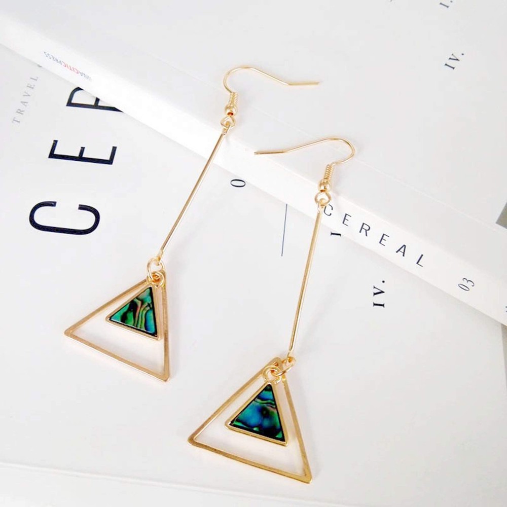70Pcs Triangle Earring Beading Ring,4Sizes Hoops Connector Gold K