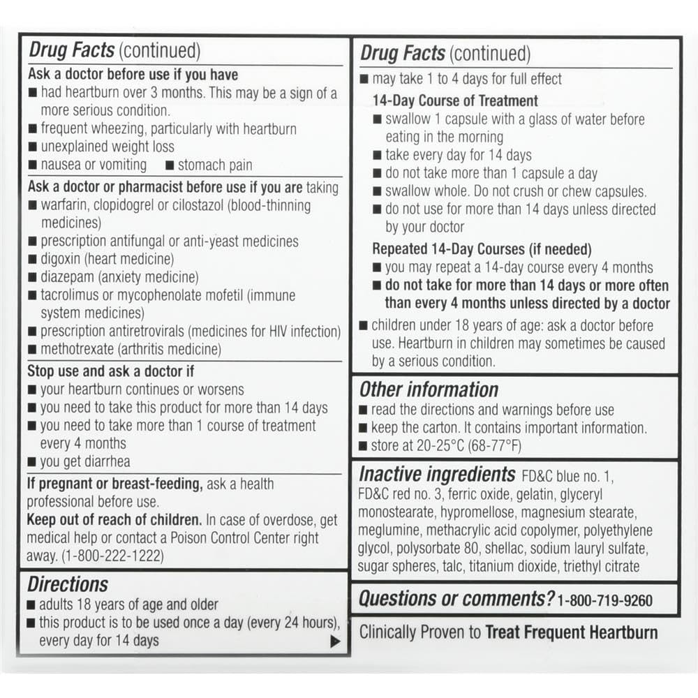 GoodSense Esomeprazole Magnesium Delayed-Release Capsules, 20mg Acid 168ct Pk12