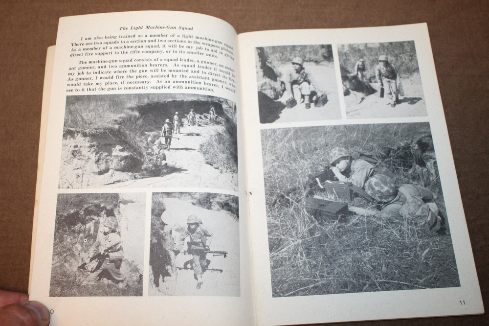 Original WW2 U.S. Army "IRTC" Infantry Training Booklet Named to GI w/Signatures