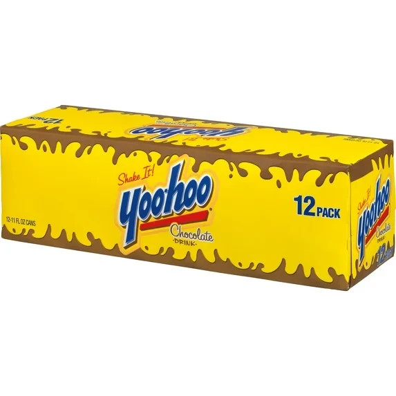 Yoo-hoo Chocolate Drink, 11 Fluid Ounce, 12 Pack Cans