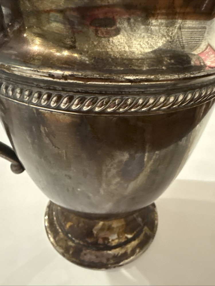 Vintage KEYSTONEWARE Silver Plated Pitcher 9"