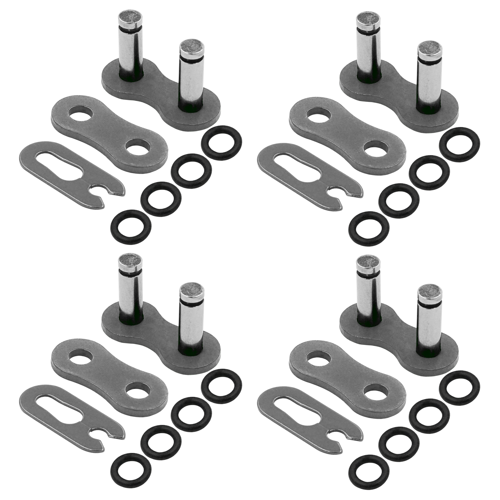 520 Chain Master Link with O Ring For Motorcycle Bike ATV Connecting Link Gray