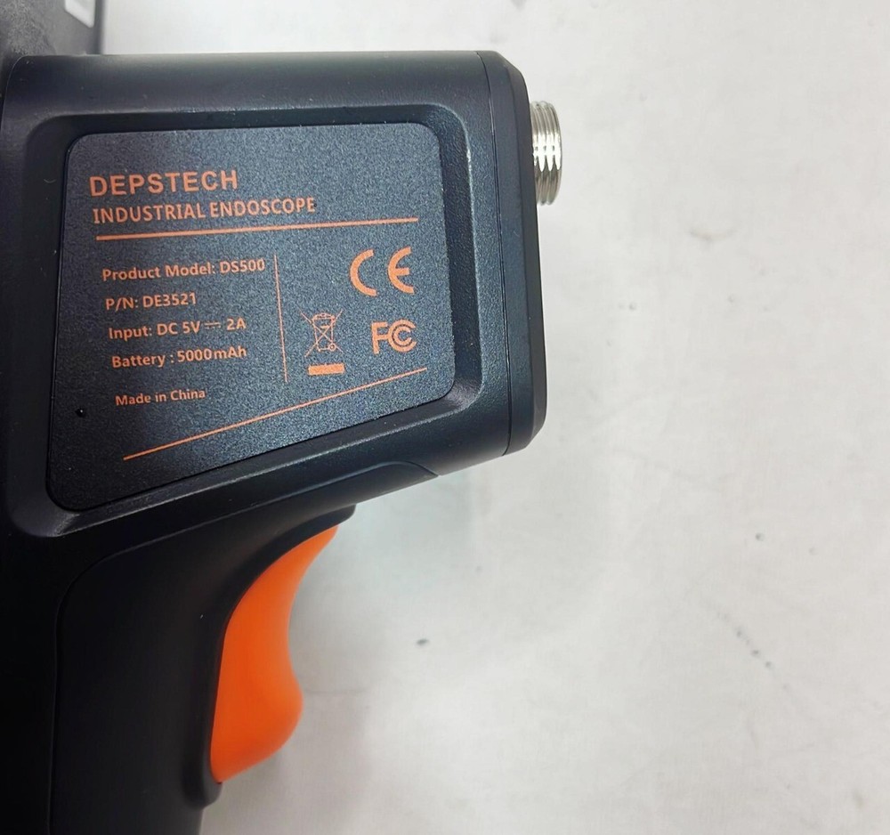 DEPSTECH 5" IPS Display Endoscope Dual Lens Inspection Camera with Light - No...