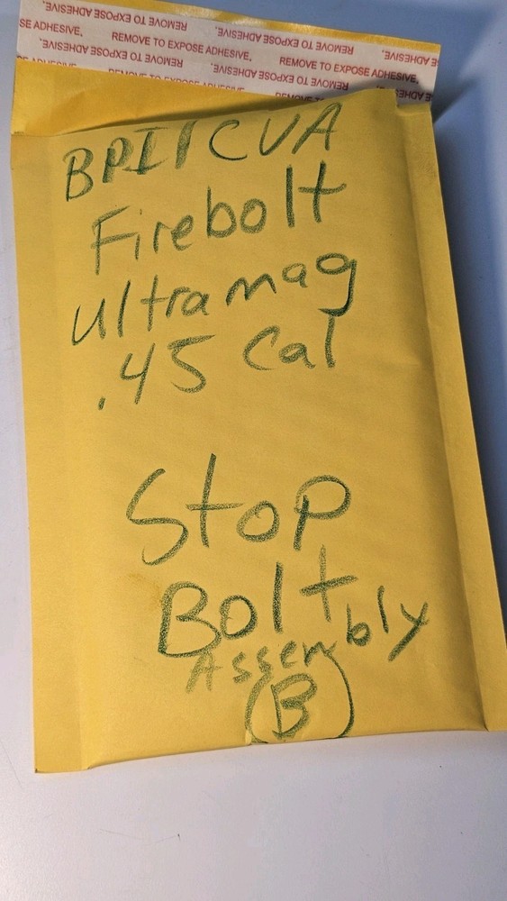 BPI/CVA Firebolt Ultramag Muzzleloader Rifle Bolt Stop Assembly (B)