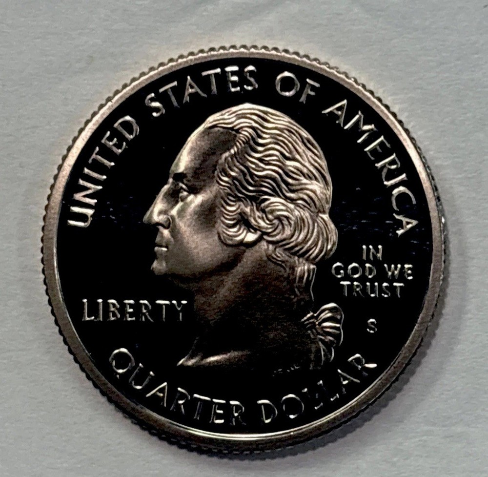 2004-S Proof Quarter! Michigan! ENN Coins