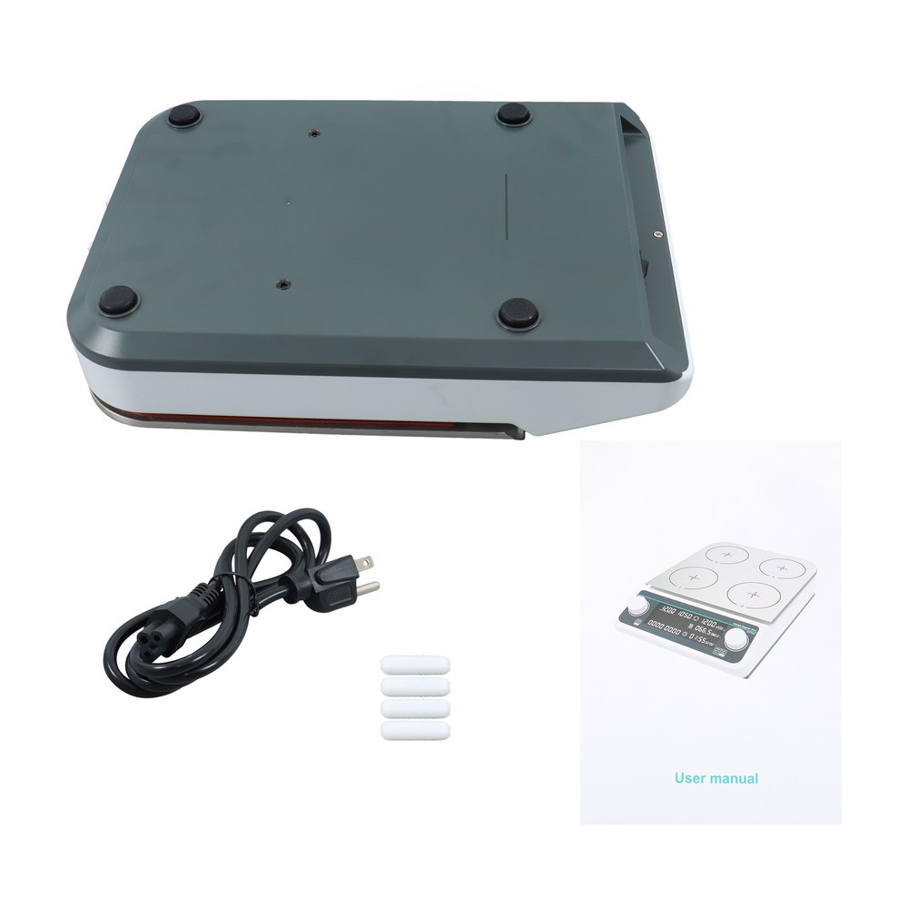 Multiple Magnetic Stirrer 4 Position Magnetic Stirrer with Heating 4*500ml