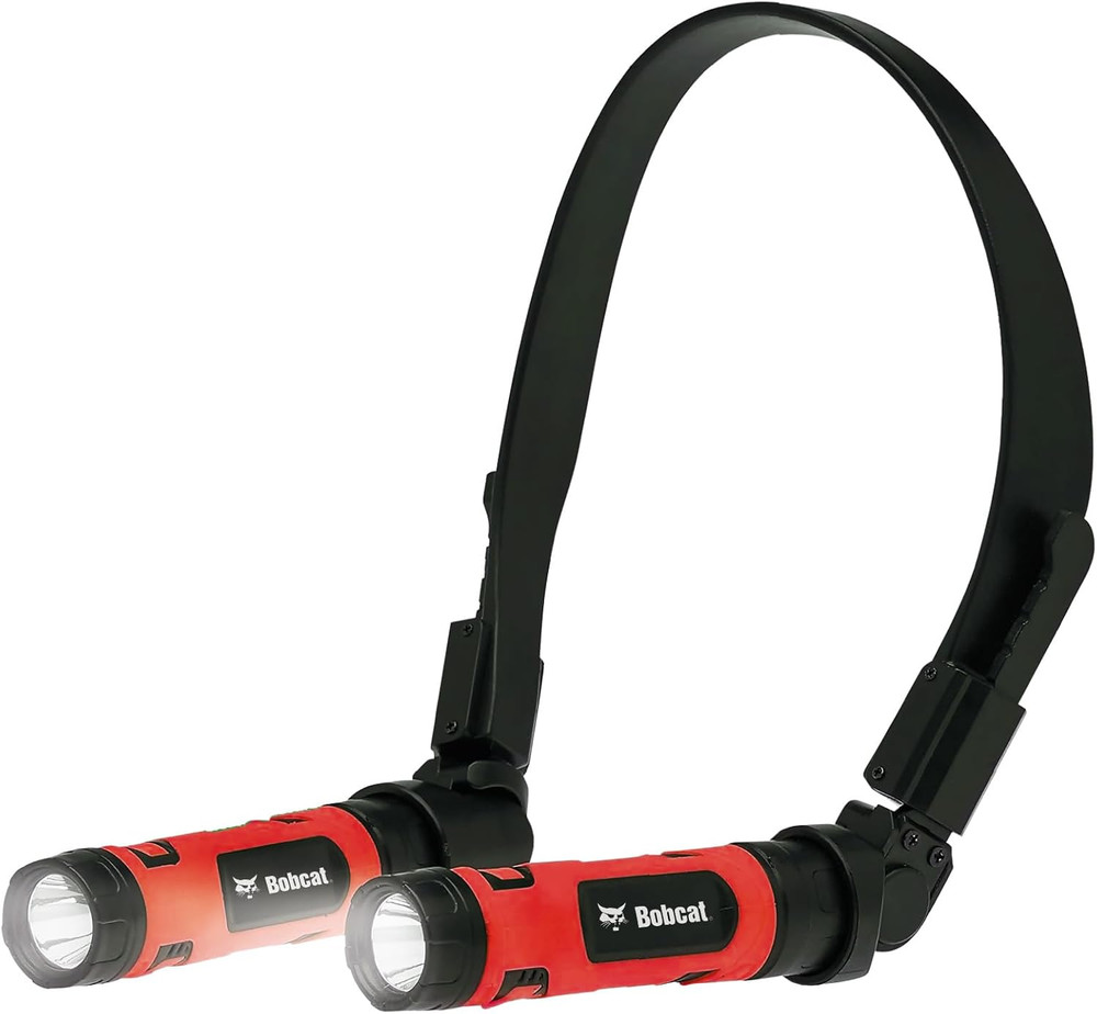 Bobcat Rechargeable Neck Light for Reading, Crafts, and Work – Flexible LED
