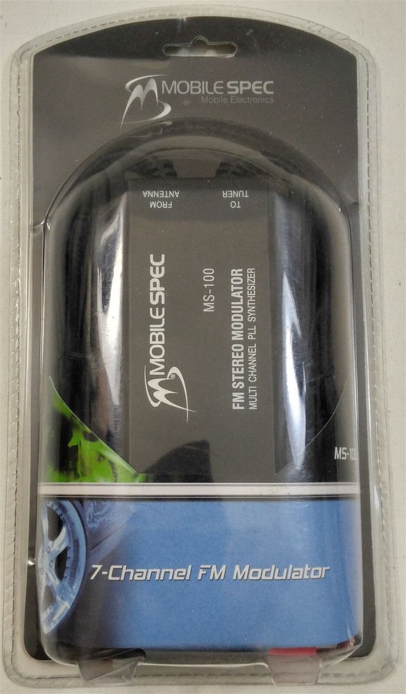 Mobilespec / Basic MS-100 7-Channel FM Modulator Multi-Channel PLL Synthesizer