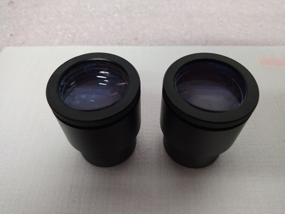 2PCs Unitron UW 10X Microscope Eyepiece With Measuring Reticule *AS PICTURED*
