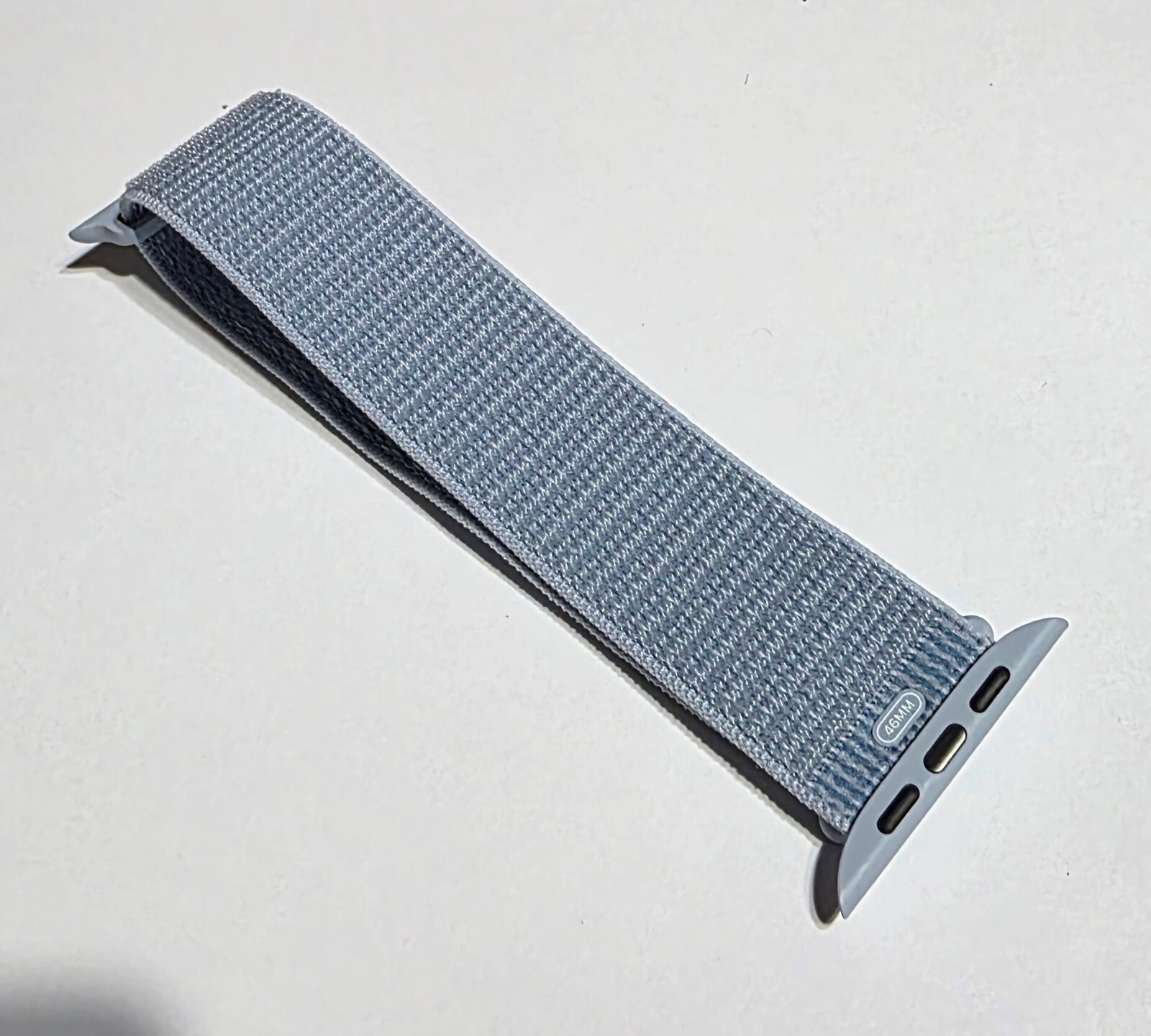 Unused OEM Blue Cloud Apple Watch Sport Loop Band 46mm MXL53AM/A in Bulk Pkg