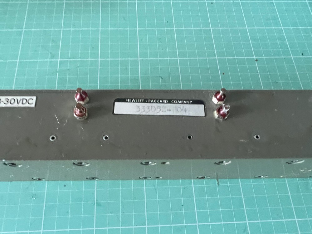 HP 33305B PROGRAMMABLE ATTENUATOR 110db