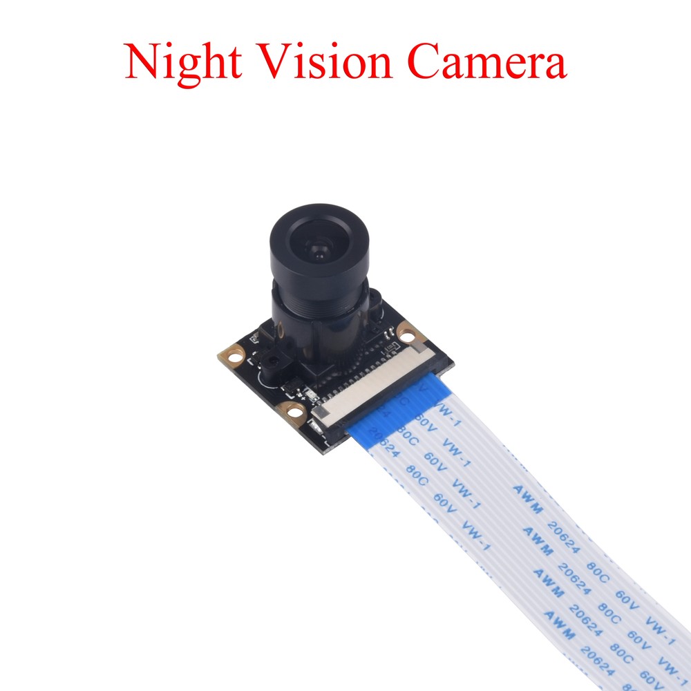 Raspberry Pi Day/Night Vision Camera Module65°/75°/130°/175°5With SensorIR Light