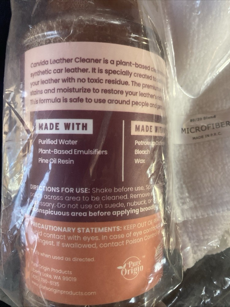 Carvida Leather Cleaner