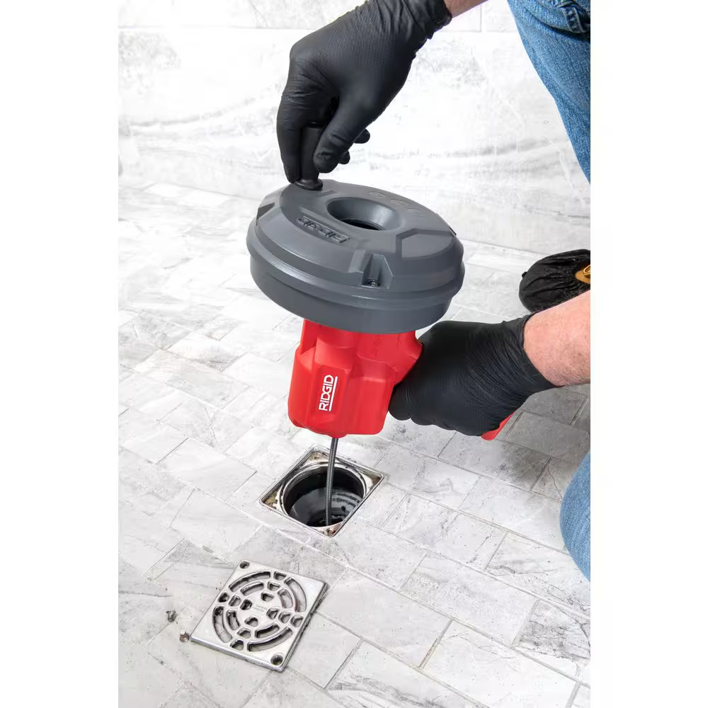 EZ SPIN Drain Cleaning Snake Auger