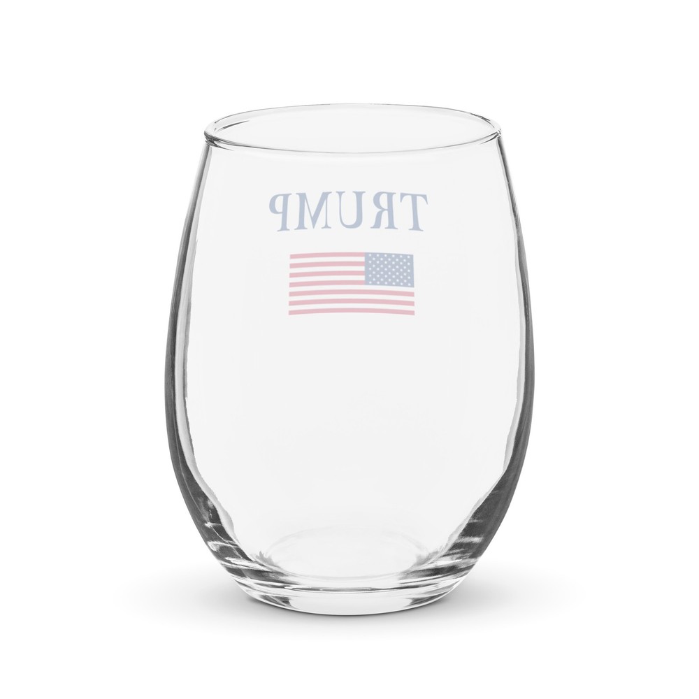 Trump Stemless wine glass