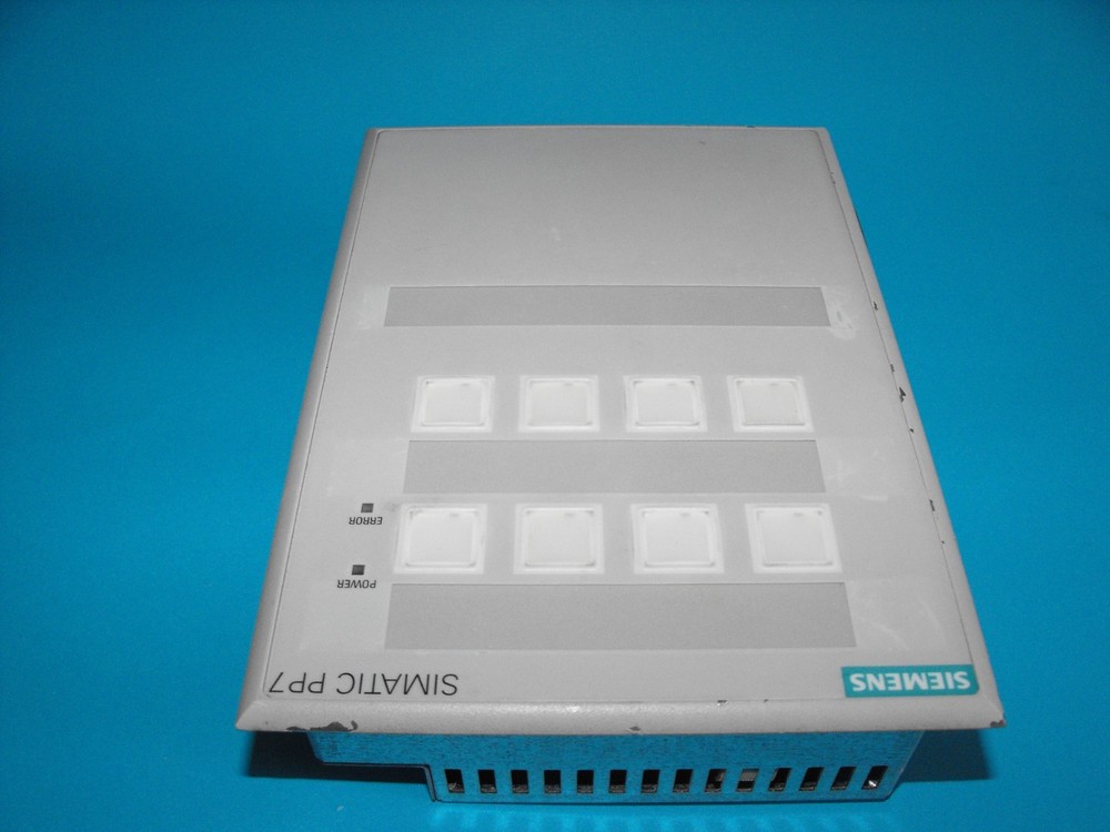 Siemens 6AV3688-3AA03-0AX0.Simatic PP7.Push Button Panel.USED