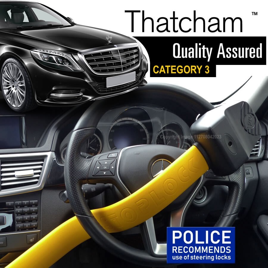Stoplock Steering Wheel lock Pro Elite Car Van Security Premium Immobiliser.Mat✅