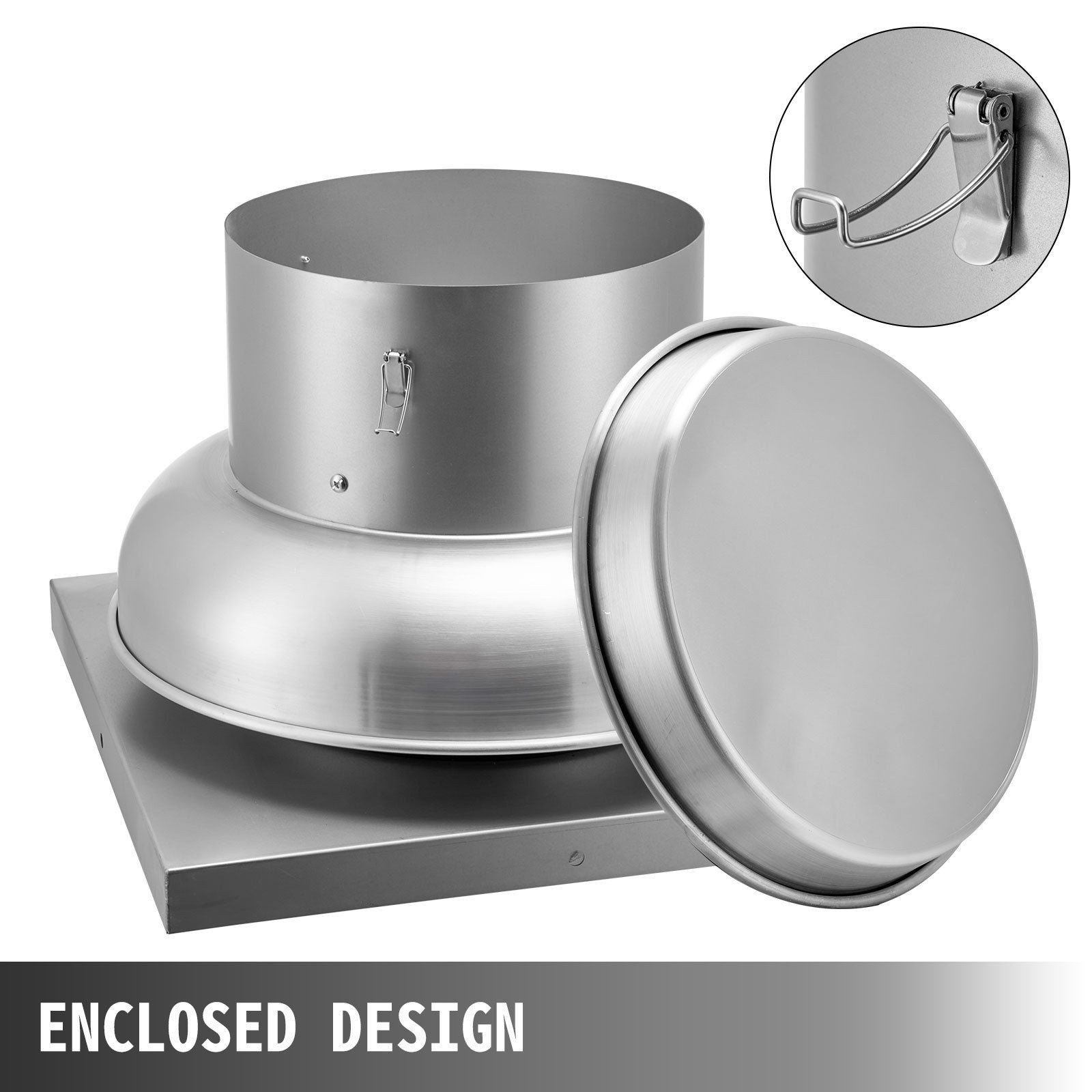 2400CFM 250W High Speed Direct Drive Roof Exhaust Fan & Ventilation System