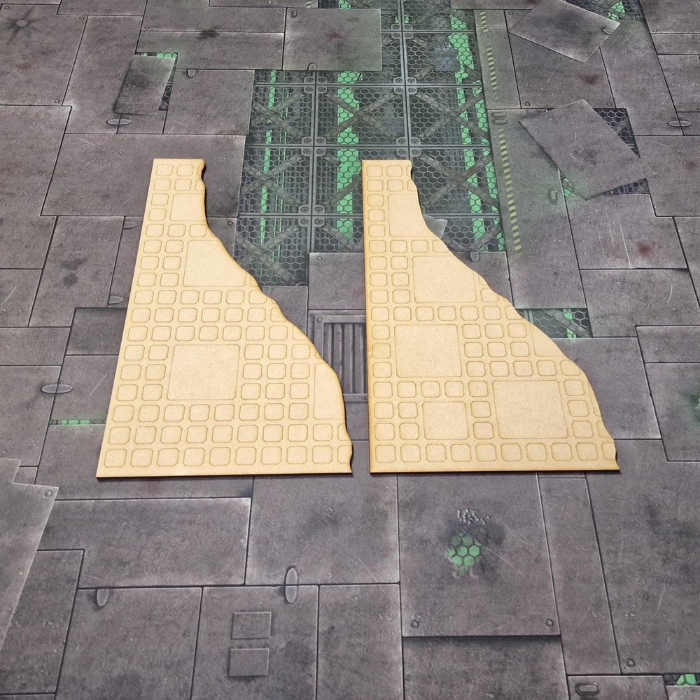 Modular Area Terrain Pack - 11th Edition Compatible - 16 Piece Templates