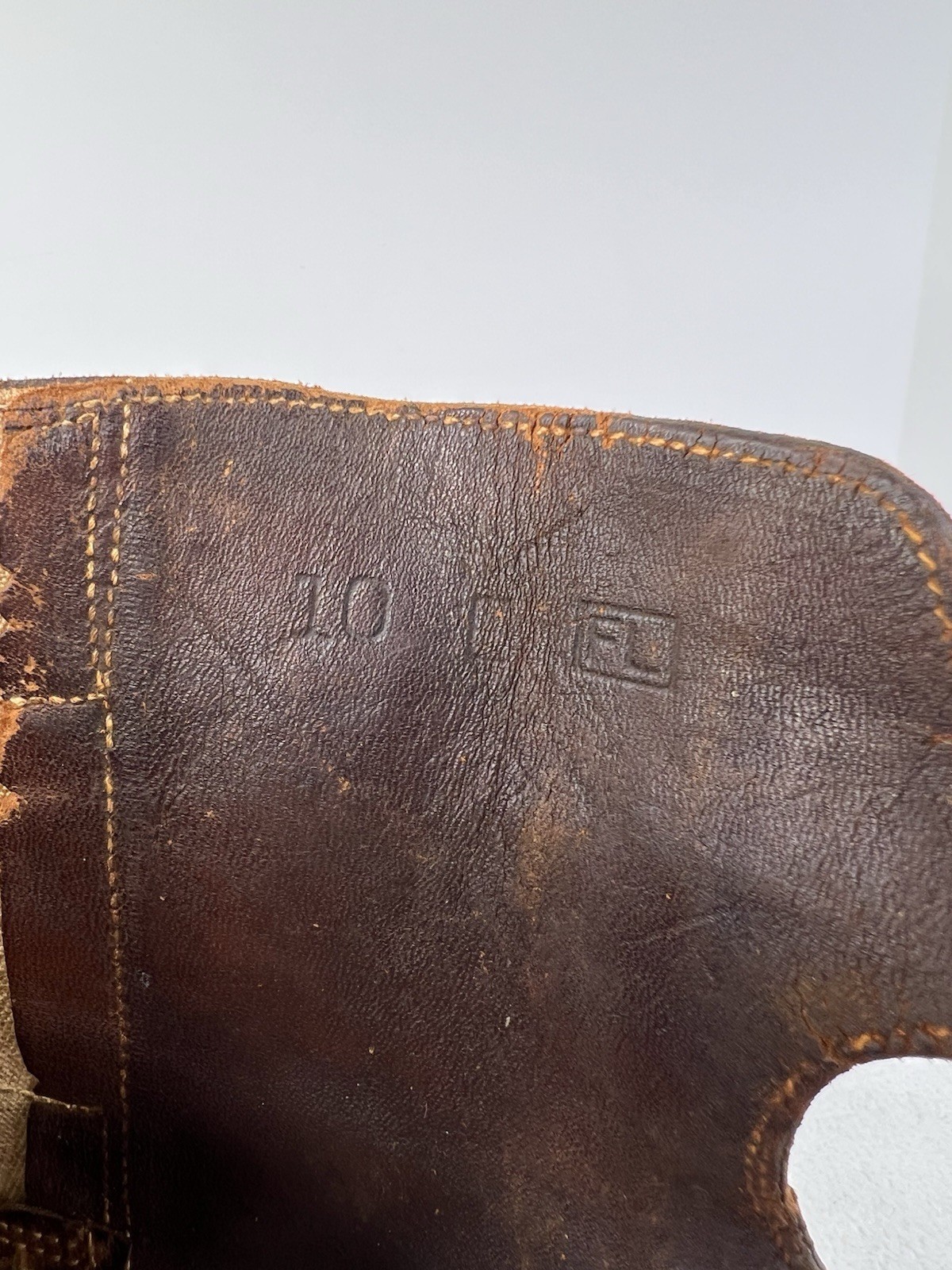 Vtg Wwii US Army Military M-1943 M43 Double Buckle Combat Boots 1940s Mens 10 E