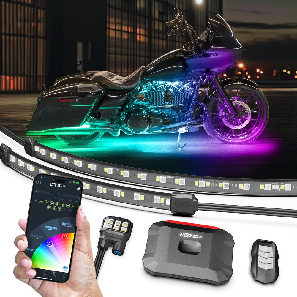 XKmax LED Motorcycle Accent Light Kit (Mini Engine Kit)