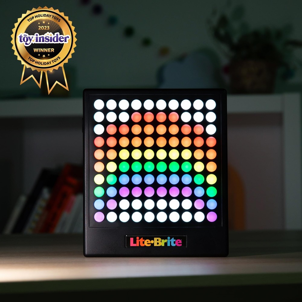 Lite-Brite Touch Sensory Learning Toy - Create, Play, Animate, Ages 6+