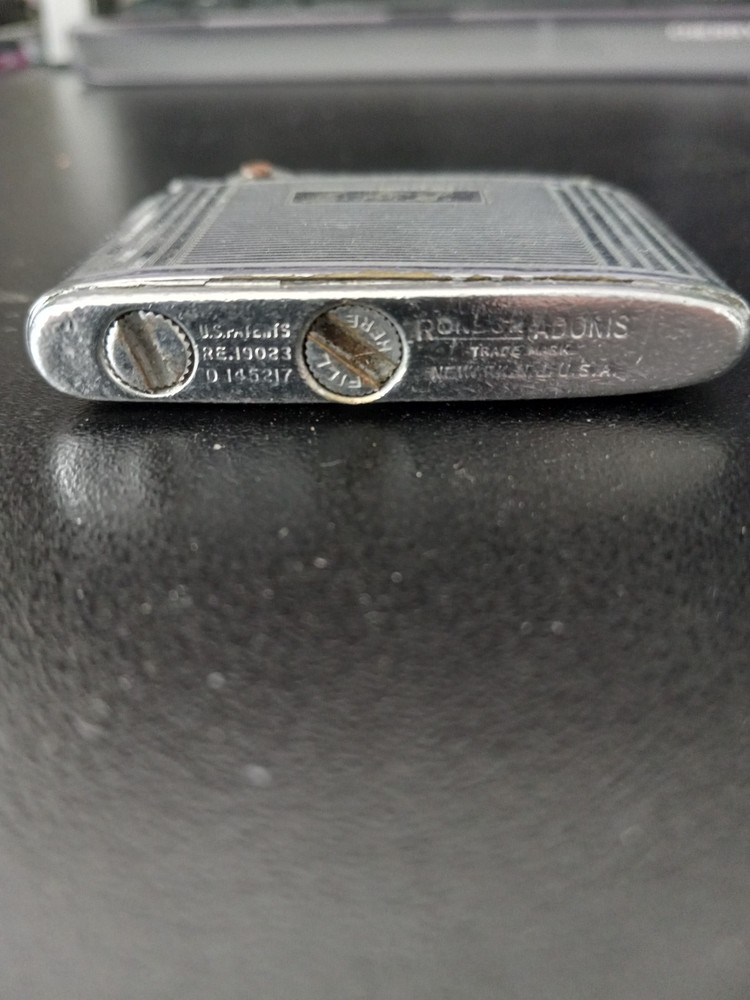 Vintage Silver Ronson Adonis Lighter