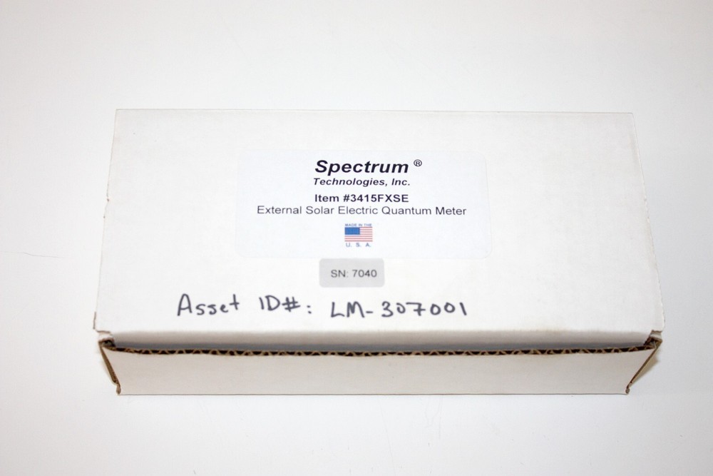 Spectrum Technologies 3415FXSE LightScout Solar/Electric Quantum Meter, Ext Sen