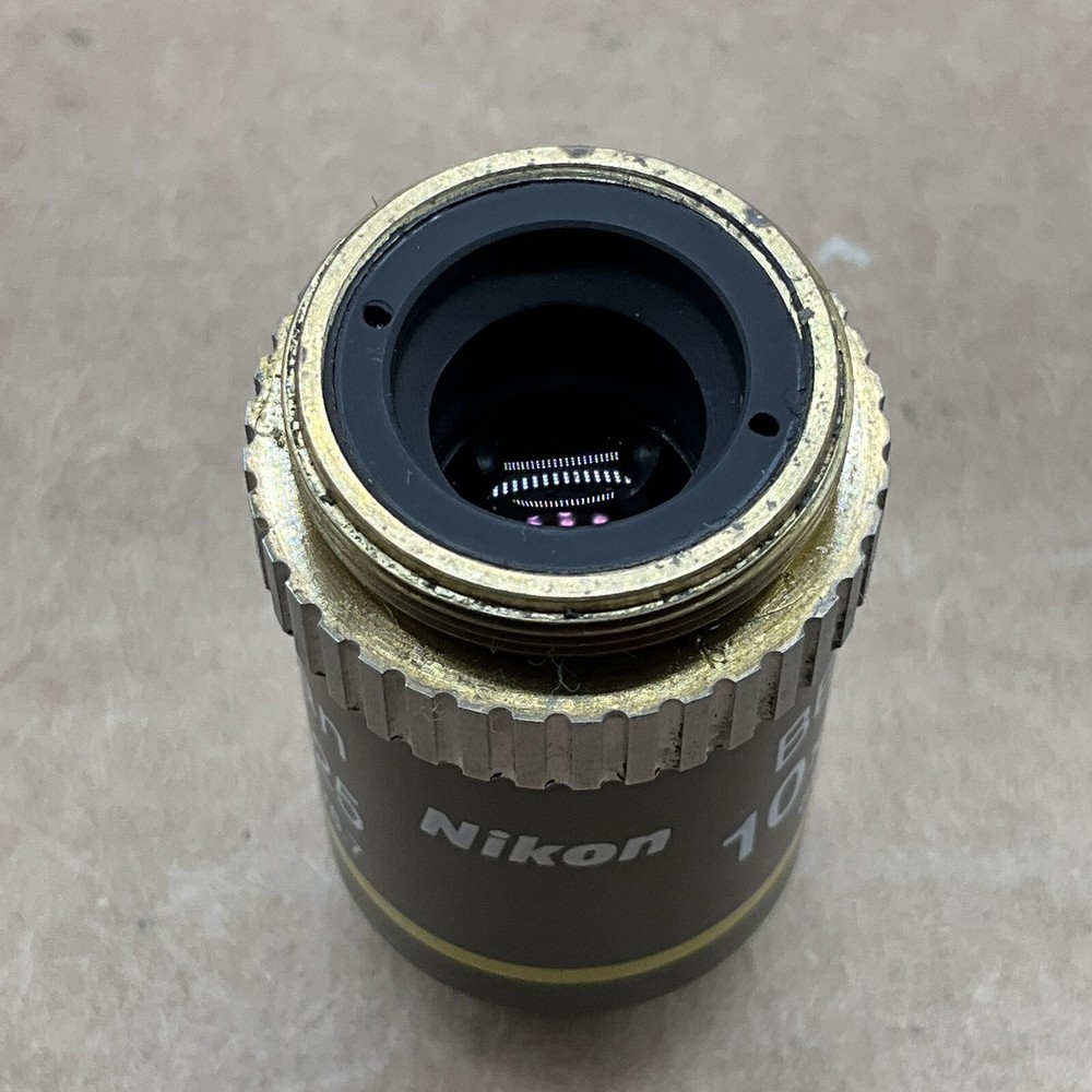 Nikon BE Plan 10x / 0.25 ∞/- WD6.7 Microscope Objective