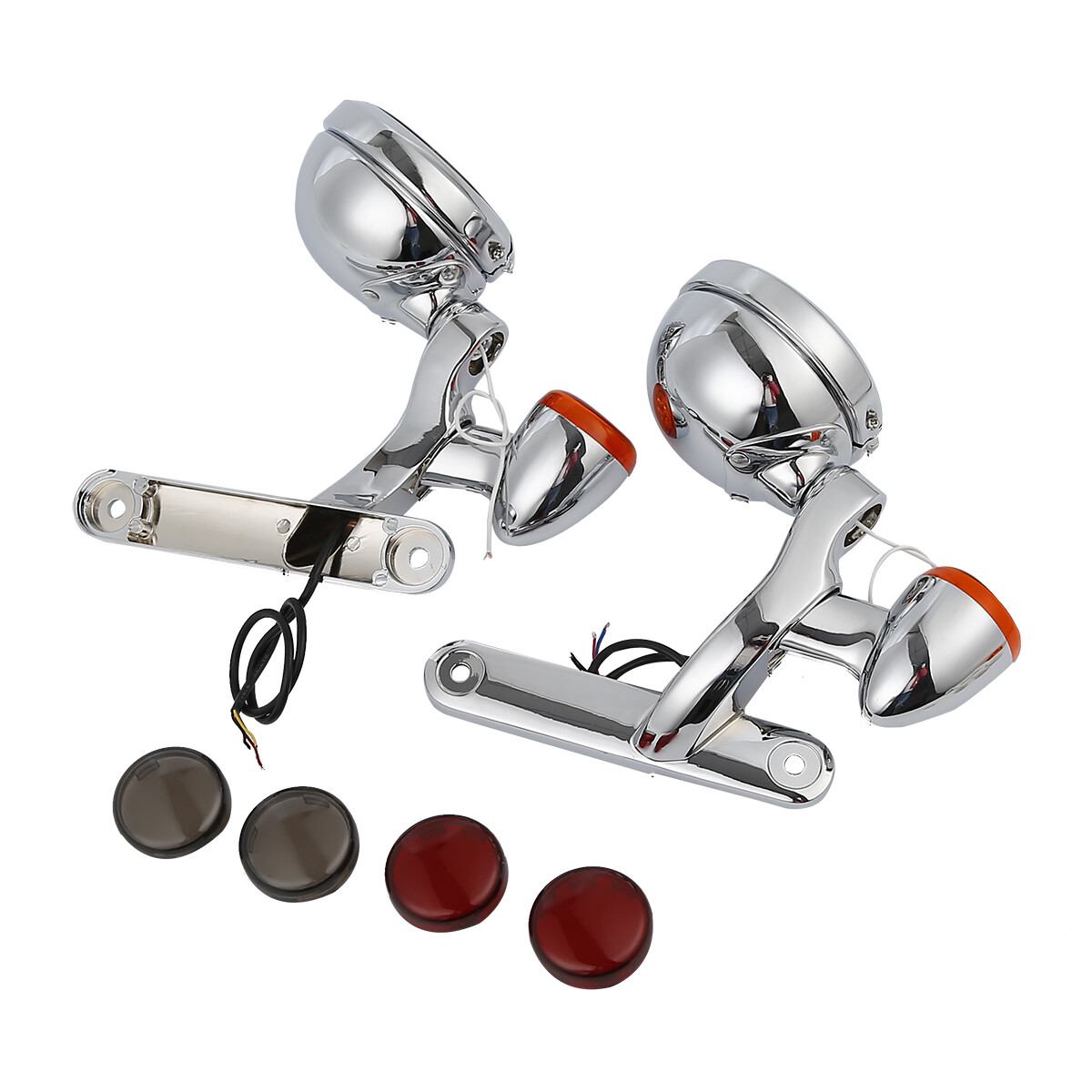 Passing Turn Signal Fog Light Bracket Fit For Harley Street Tri Glide 1994-2023