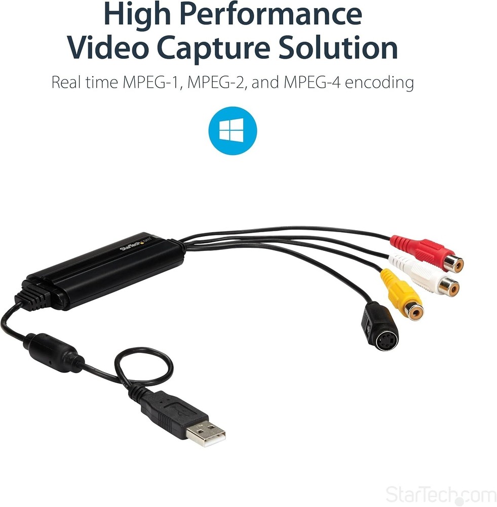 S-Video/Composite to USB 2.0 Video Capture Device - Windows