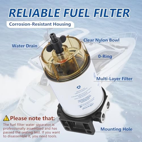 S3213 Fuel Water Separator Marine, Fuel Filter Water Separator S3213 assembly