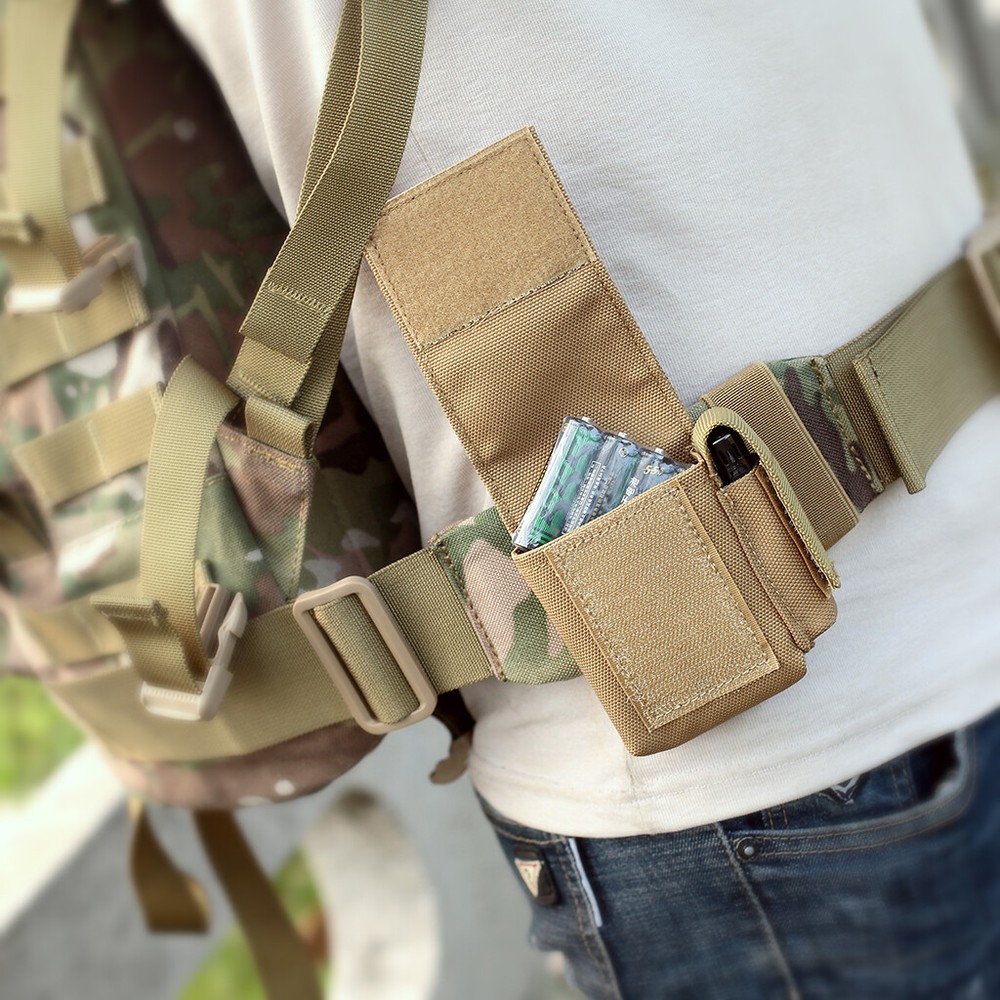 Tactical EDC Pouch Molle Pack Bag Mini Storage Lighter Key Multi-Purpose Bag USA