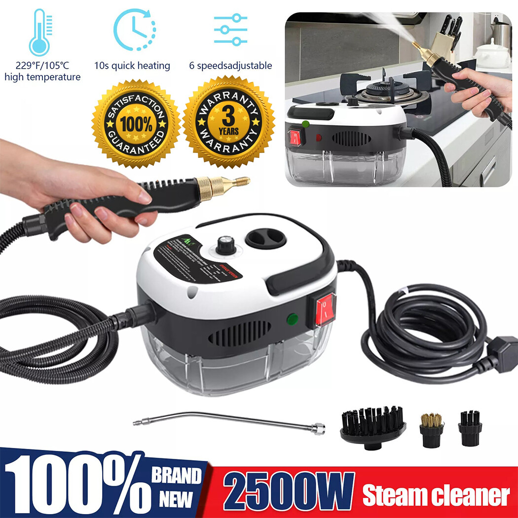 Handheld High Temp Steam Cleaner High Pressure Household Cleaning Machine 2500W