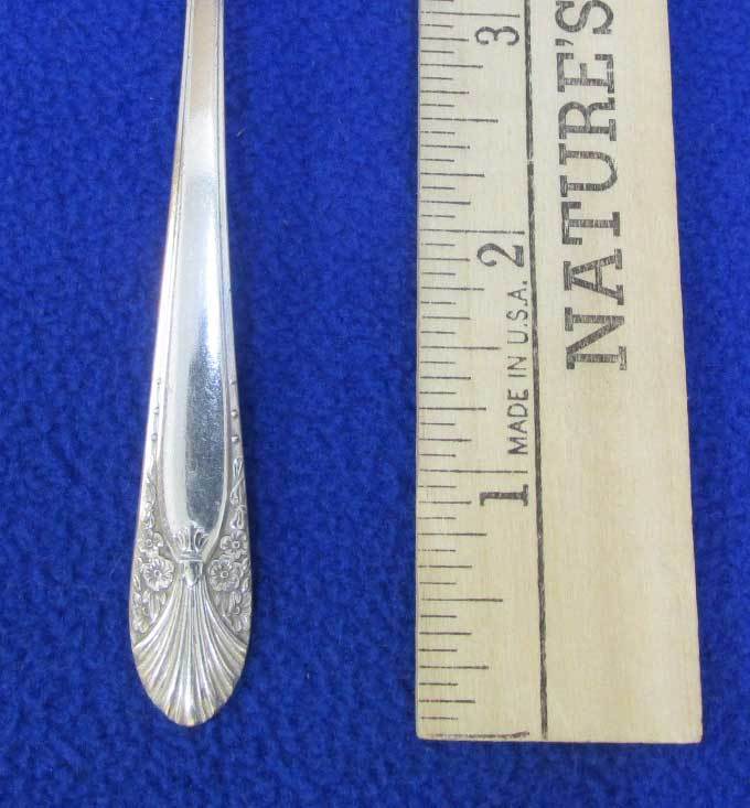 Teaspoon Crown Silver Plate Radiance Pattern Vintage